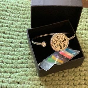 Bracelet, carries essential oils. Comes with 7 Interchangeable pads